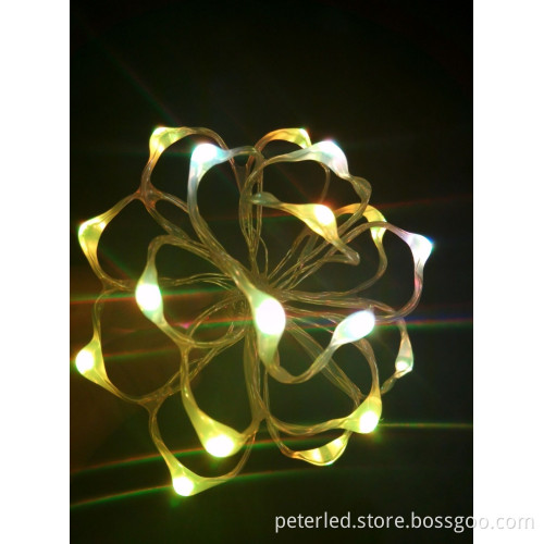 2016 spring newest copper wire string light with shapes